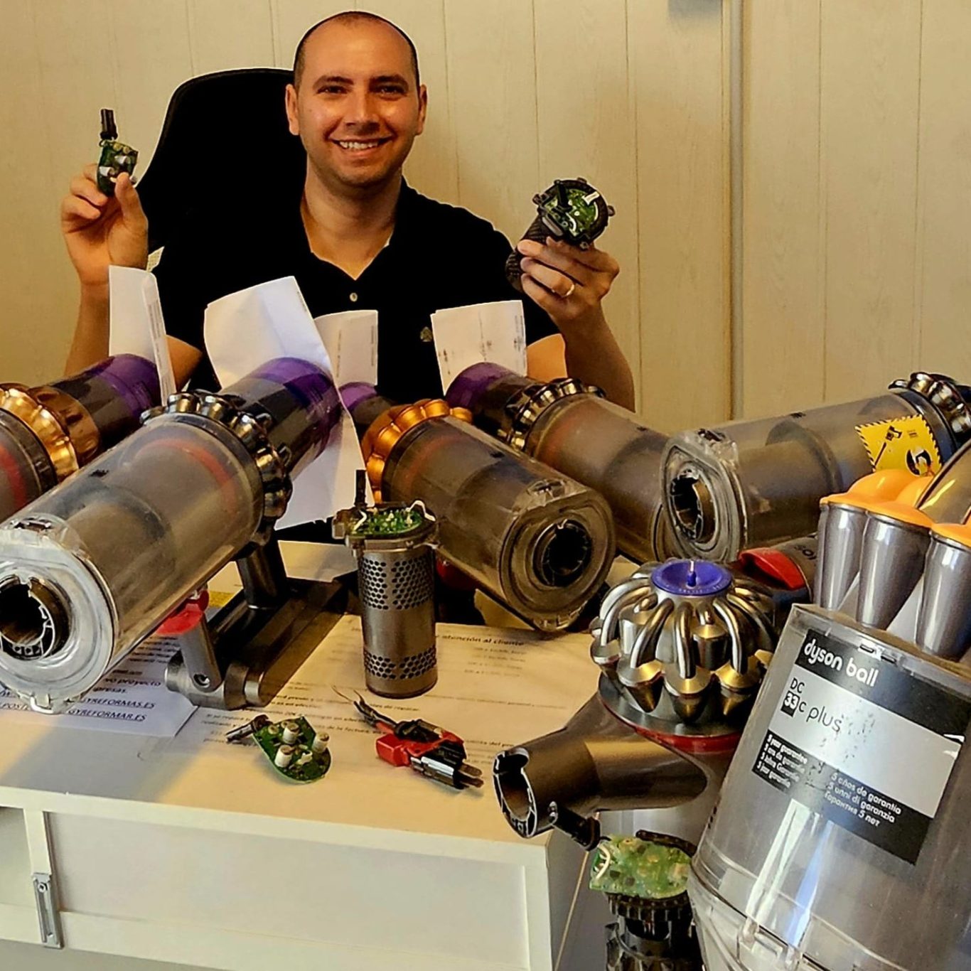 Barcelona, reparamos su Dyson