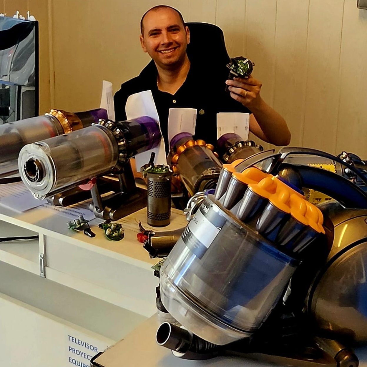 El gatillo de Dyson no funciona